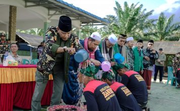 Wabup Ketapang Tutup Diklatsar Banser dan Denwatser