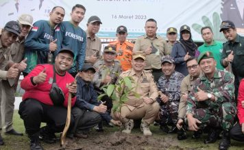 Sekda Ketapang Launching Tanam Satu Juta Pohon Peringatan Hari Bakti Rimbawa ke-40