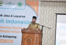 Wabup Farhan Buka Sosialisasi Produk Jasa dan Layanan Bank Syariah Indonesia ke Masjid di Ketapang