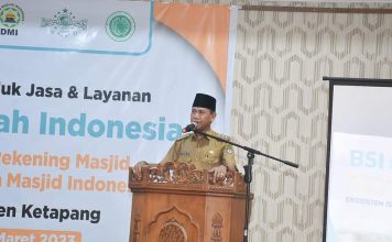 Wabup Farhan Buka Sosialisasi Produk Jasa dan Layanan Bank Syariah Indonesia ke Masjid di Ketapang