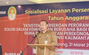Pemkab Ketapang Beri Kepastian dan Perlindungan Berusaha Bagi Pelaku UMKM