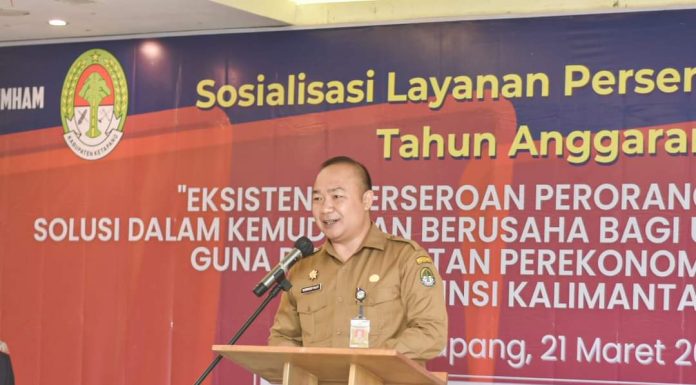 Pemkab Ketapang Beri Kepastian dan Perlindungan Berusaha Bagi Pelaku UMKM