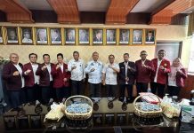 Sekda Ketapang Terima Audiensi DPD PPNI Ketapang Terkait Penyerahan Hibah Gedung PPNI