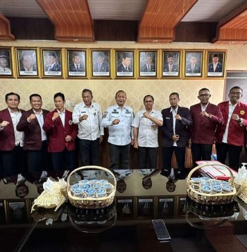 Sekda Ketapang Terima Audiensi DPD PPNI Ketapang Terkait Penyerahan Hibah Gedung PPNI