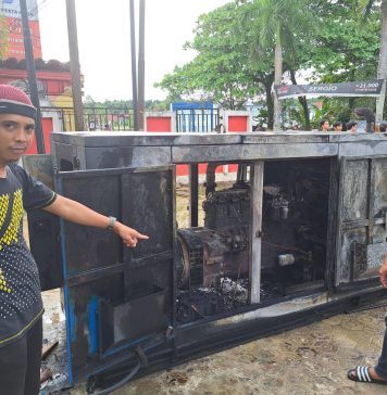 Polisi Beberkan Dugaan Sementara Penyebab Kebakaran Mesin Genset Milik Toko Mr DIY