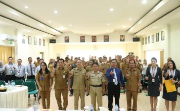 Tingkatkan Kapasitas Pengelolaan Keuangan Desa Melalui Transaksi Non Tunai, Aparatur Desa se-Kabupaten Landak Ikuti Bimtek CMS