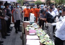 10,4 Kilogram Sabu Dimusnahkan Polres Bengkayang