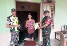 Warga Terdampak Banjir Tiga Kecamatan di Bengkayang Terima Bantuan Sembako