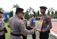Langgar Kode Etik Satu Anggota Polres Landak di Berhentikan Dengan Tidak Hormat