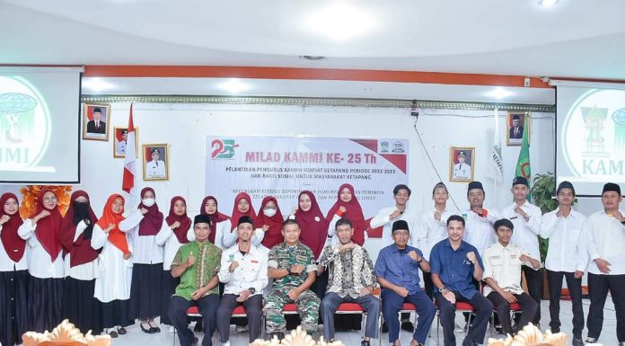 Pengurus KAMMI Periode 2022-2023 Dilantik, Wabup Ketapang Harapkan Dapat Dukung Visi Misi Program dan Kebijakan Pemerintah Daerah