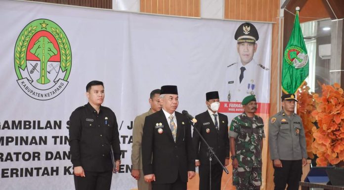 Berikut Daftar Nama 34 Pejabat Pemkab Ketapang Yang Dirotasi