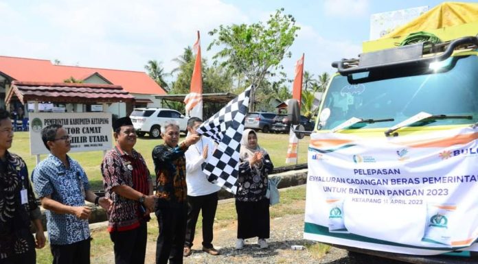 Pemkab Ketapang Salurkan Bantuan Pangan Tahun 2023