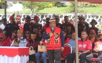Heri Saman : Naik Dango ke -38 Diikuti Masyarakat Tiga Kabupaten Kota di Kalbar