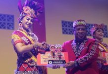 Heri Saman Apresiasi Generasi Dayak Tidak Lupakan Adat Istiadat
