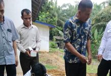 Pembangunan Gereja Isa Almasih di Desa Amboyo Inti Dimulai