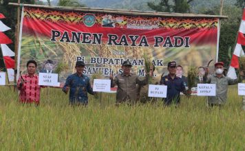 Samuel : Kabupaten Landak Salah Satu Lumbung Beras di Provinsi Kalbar