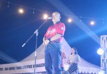 Samuel Buka Festival Naik Dango ke -38 di Rumah Radangk Aya Landak
