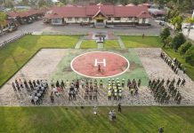 Personil Gabungan Siap Amankan Malam Takbiran di Landak