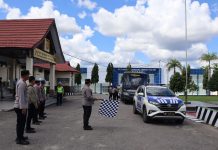 15 Pemudik Ikuti Program Balik Mudik Gratis Bersama Polres Landak