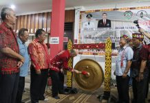 Buka Kegiatan Bahaump Naik Dango Ke -38, Samuel Ajak Lestarikan Adat Budaya