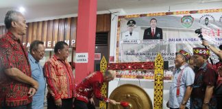 Buka Kegiatan Bahaump Naik Dango Ke -38, Samuel Ajak Lestarikan Adat Budaya