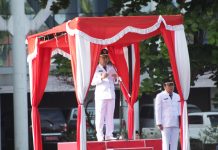 Peringati Hari Otonomi Daerah ke – XXVII, Pemkab Landak Gelar Upacara
