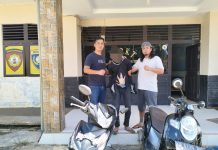 Beraksi Diberbagai Tempat, Pelaku Curanmor Asal Entikong Dibekuk Anggota Polsek Air Besar