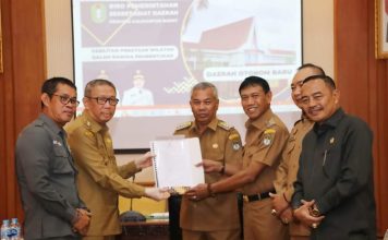 Pemkab Ketapang Sampaikan Usulan DOB Kepada Gubernur Kalbar