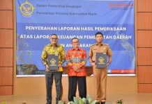 Pemkab Ketapang Kembali Raih WTP ke-9 Dari BPK RI Provinsi Kalbar