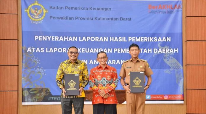 Pemkab Ketapang Kembali Raih WTP ke-9 Dari BPK RI Provinsi Kalbar