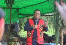Heri Saman Hadiri Acara Ulang Tahun Kalangkakng Panglima Gagak Hitam Ke -5