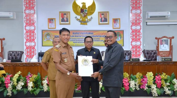 DPRD Ketapang Beri 21 Catatan dan Rekomendasi Terhadap LKPJ Bupati Tahun 2022