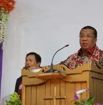 Heri Saman Hadiri Perayaan Paskah Gabungan GKSI Sektor Kuala Behe