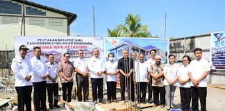 Sekda Ketapang Letak Batu Pertama Pendirian Asrama WPK Bruderan FIC