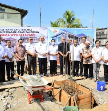 Sekda Ketapang Letak Batu Pertama Pendirian Asrama WPK Bruderan FIC