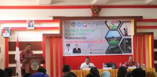 Pemkab Landak Gelar Rembuk Stunting Rakor TPPS dan Rakerkesda
