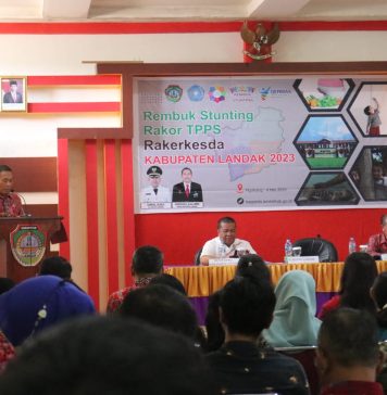 Pemkab Landak Gelar Rembuk Stunting Rakor TPPS dan Rakerkesda