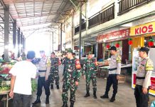 Tingkatkan Sinergisitas, Anggota Polsek Bengkong Bersama Anggota Koramil 01/Batam Timur Gelar Patroli Bersama