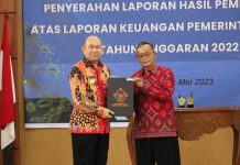 Pemkab Landak Raih Penghargaan Opini WTP ke-10