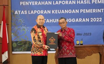 Pemkab Landak Raih Penghargaan Opini WTP ke-10