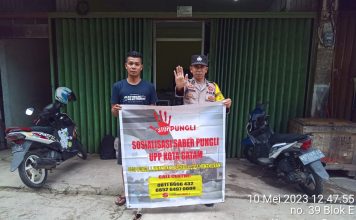 Tekan Pungli, Polsek Batu Ampar Rutin Gelar Sosialisasi Kepada Warga