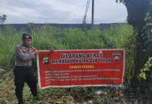 Cegah Karhutla, Polsek Batu Ampar Rutin Gelar Sosialisasi Kepada Warga