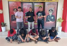 Lima Terguga Pelaku Pengeroyokan di Tanjungbuntung Diamankan