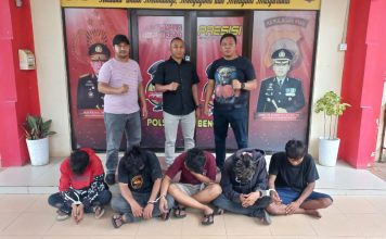 Lima Terguga Pelaku Pengeroyokan di Tanjungbuntung Diamankan