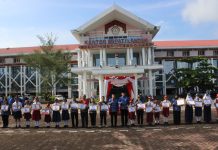 Pemkab Landak Gelar Apel Peringatan Hari Pendidikan Nasional Tahun 2023