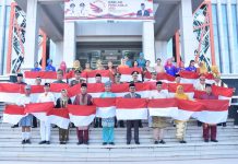 Pemkab Ketapang Lounching Gerakan Sepuluh Juta Bendera Merah Putih Pada Peringatan Hari Lahir Pancasila