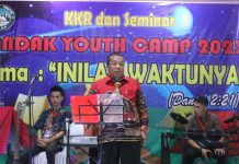 Heri Saman Dukung Landak Youth Camp Hindari Anak Muda Dari Prilaku Negatif