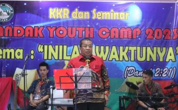 Heri Saman Dukung Landak Youth Camp Hindari Anak Muda Dari Prilaku Negatif