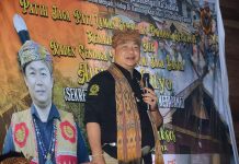 Sekda Ketapang Apresiasi Masyarakat Jungkal Tetap Lestarikan Tradisi Sapat Tahun Sisih Musim