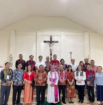 Gereja Katolik Tritunggal Maha Kudus Stasi Sompak Diresmikan, Ini Harapan Ketua DPRD Landak